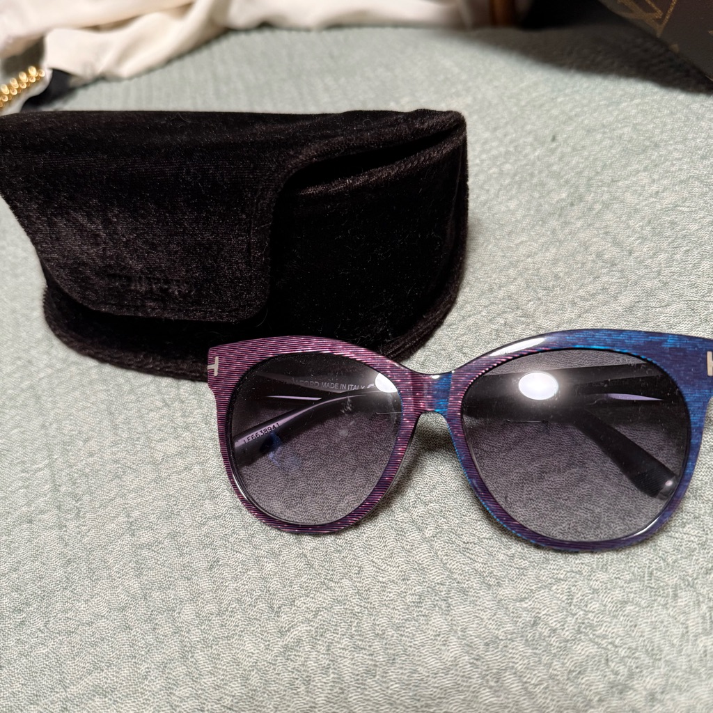 Tom Ford Purple And Blue Women's Sunglasses